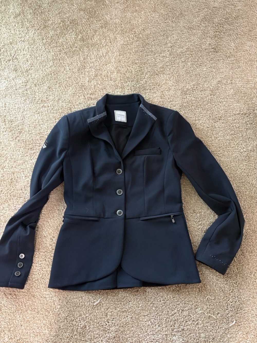 Sparkly samshield show coat